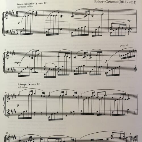 Four Fantasies for solo Marimba vol. 2 by Robert Oetomo