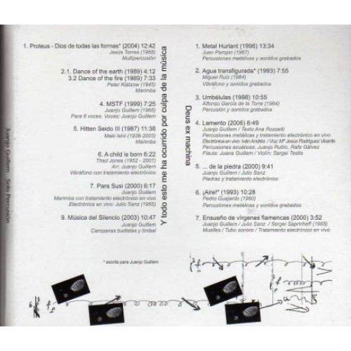 Juanjoi Guillem Solo Percussion CD
