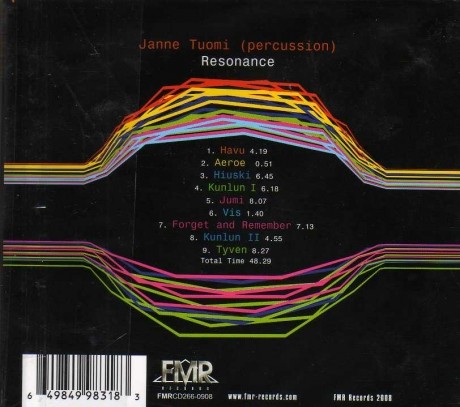 Janne Tuomi: Resonance CD
