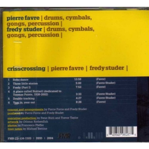 Crisscrossing CD