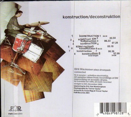 Dirk Wachtelaer: konstruction/deconstruktion CD