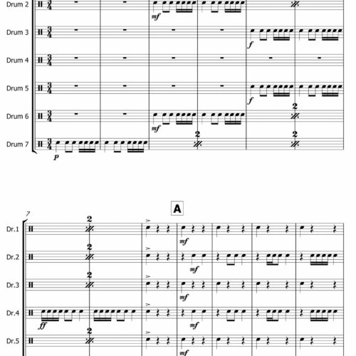 Drum Fun - Seven by Aidan Geary