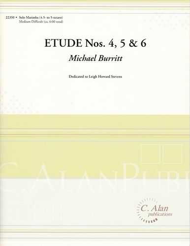 Etude Nos. 4, 5 & 6 by Michael Burritt