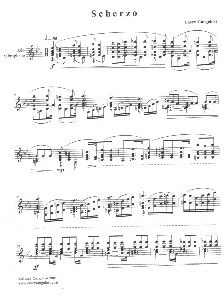 Scherzo in C Minor by Casey Cangelosi