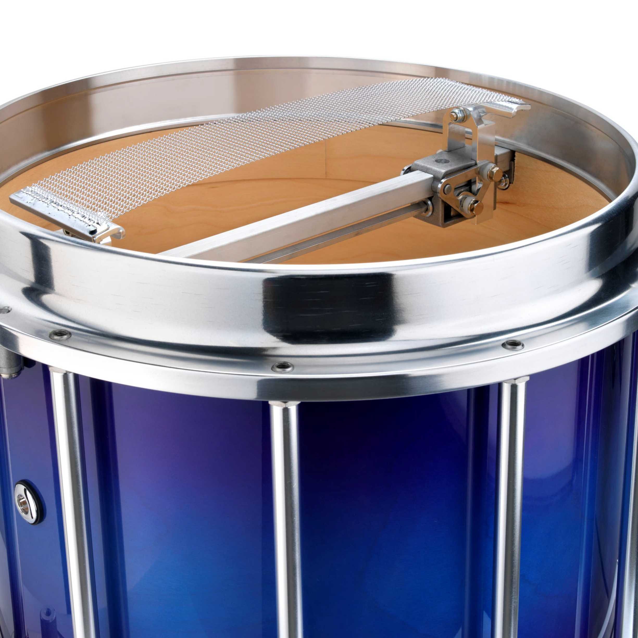 Pearl Pipe Band Medalist 14"x12" Marching Side Snare Drum 376 Ultra Blue Fade