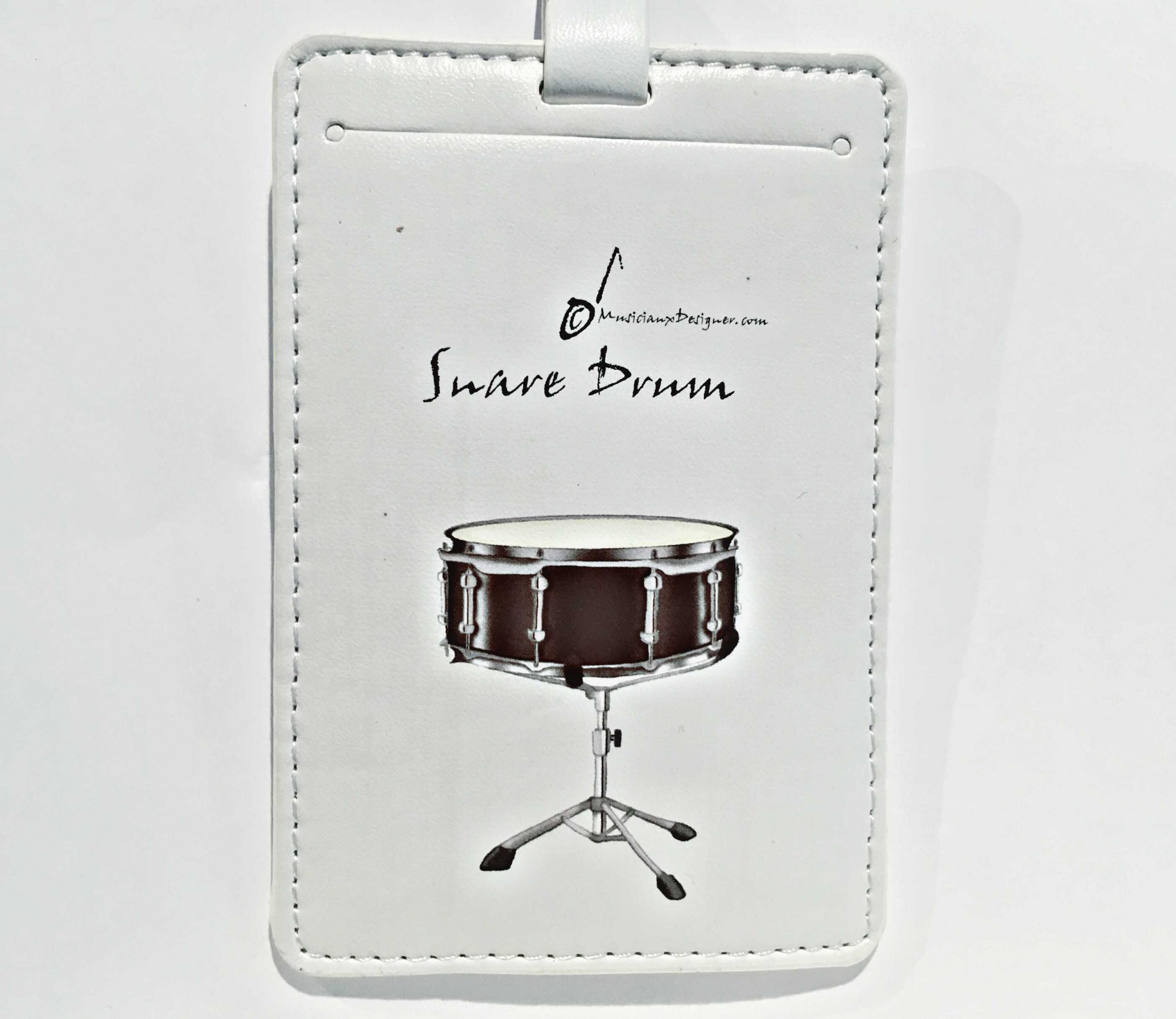 Snare Drum Luggage Tag