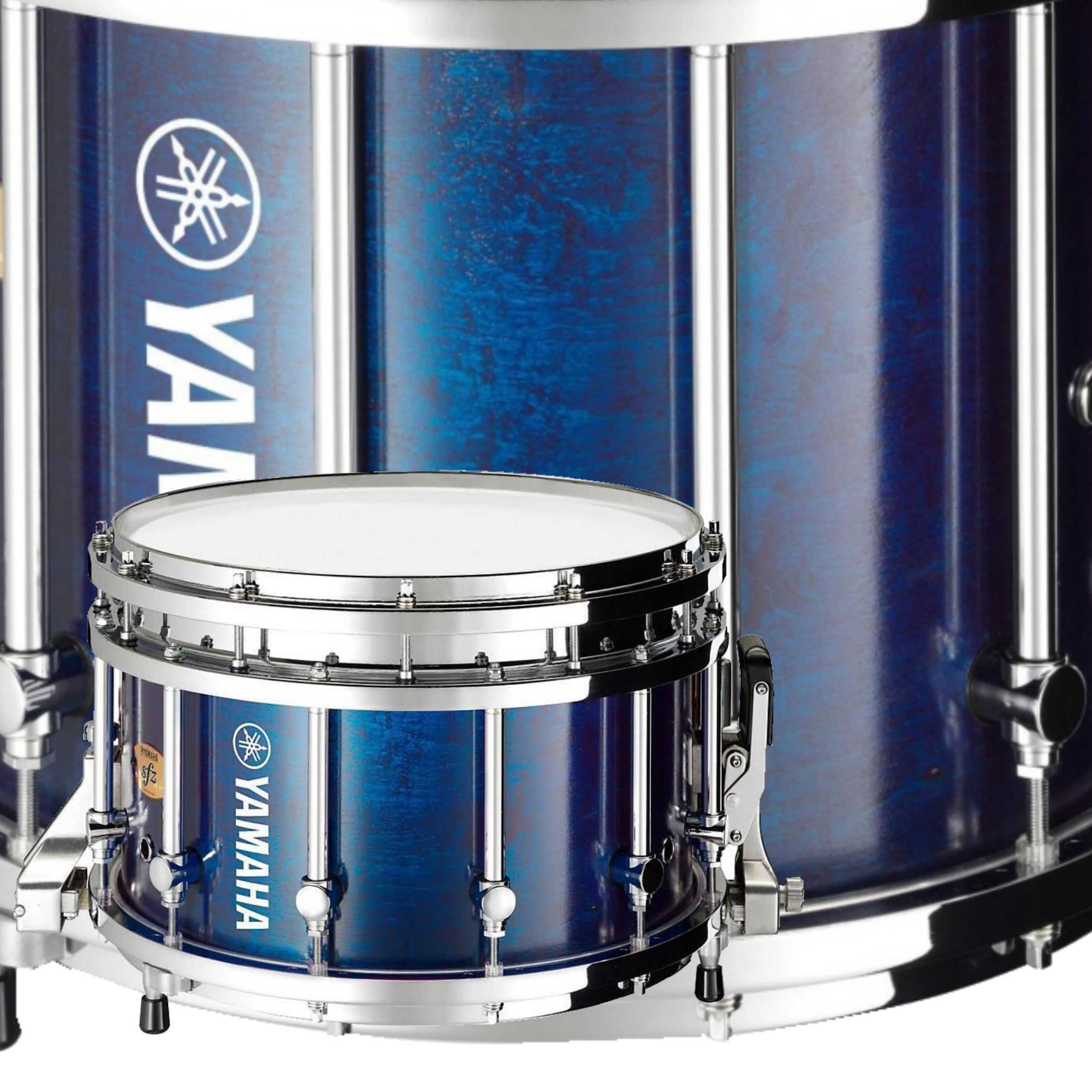 Yamaha 9300 Sforzando 14"x9" CHROME Marching Snare Drum