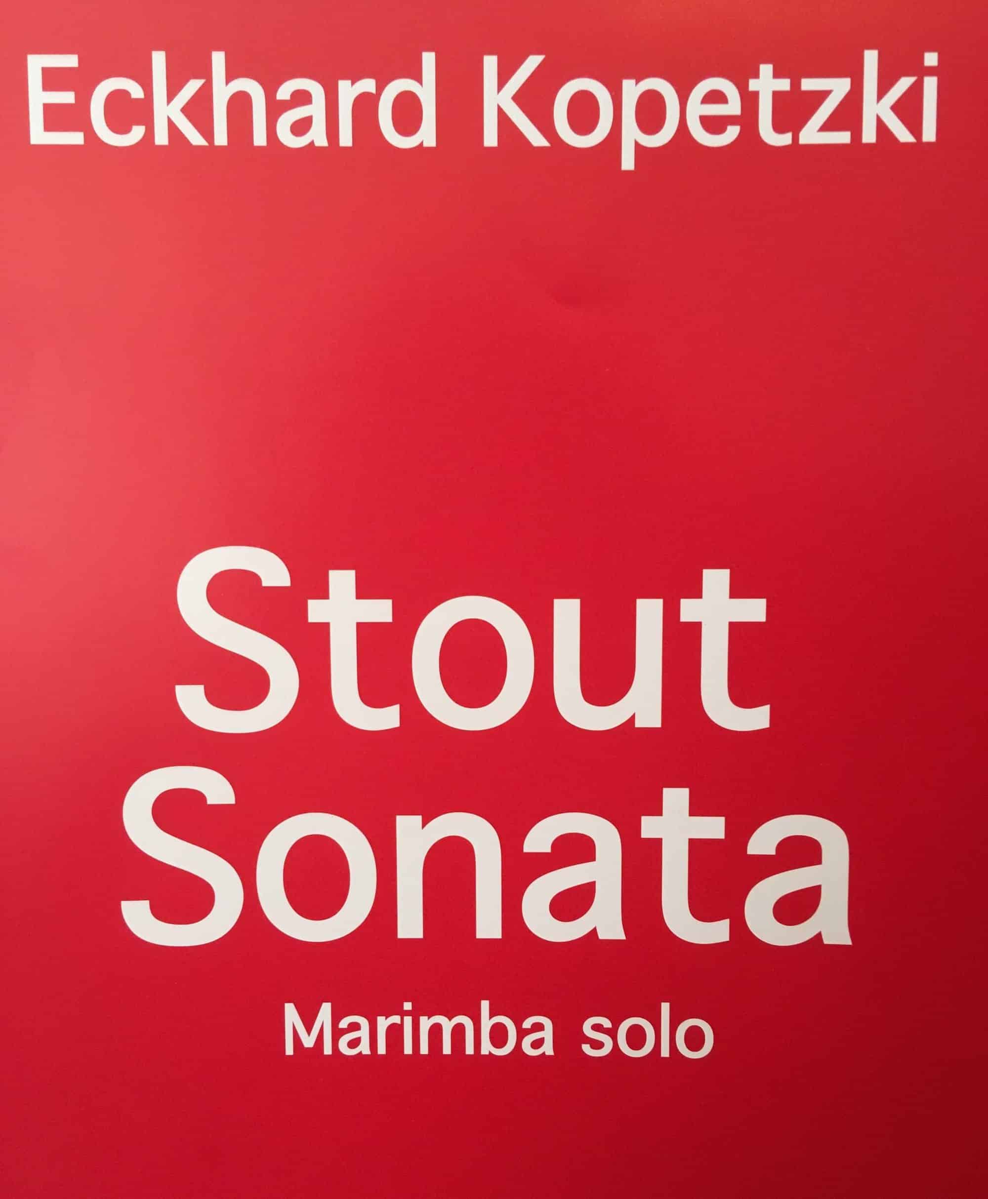 Stout Sonata by Eckhard Kopetzki