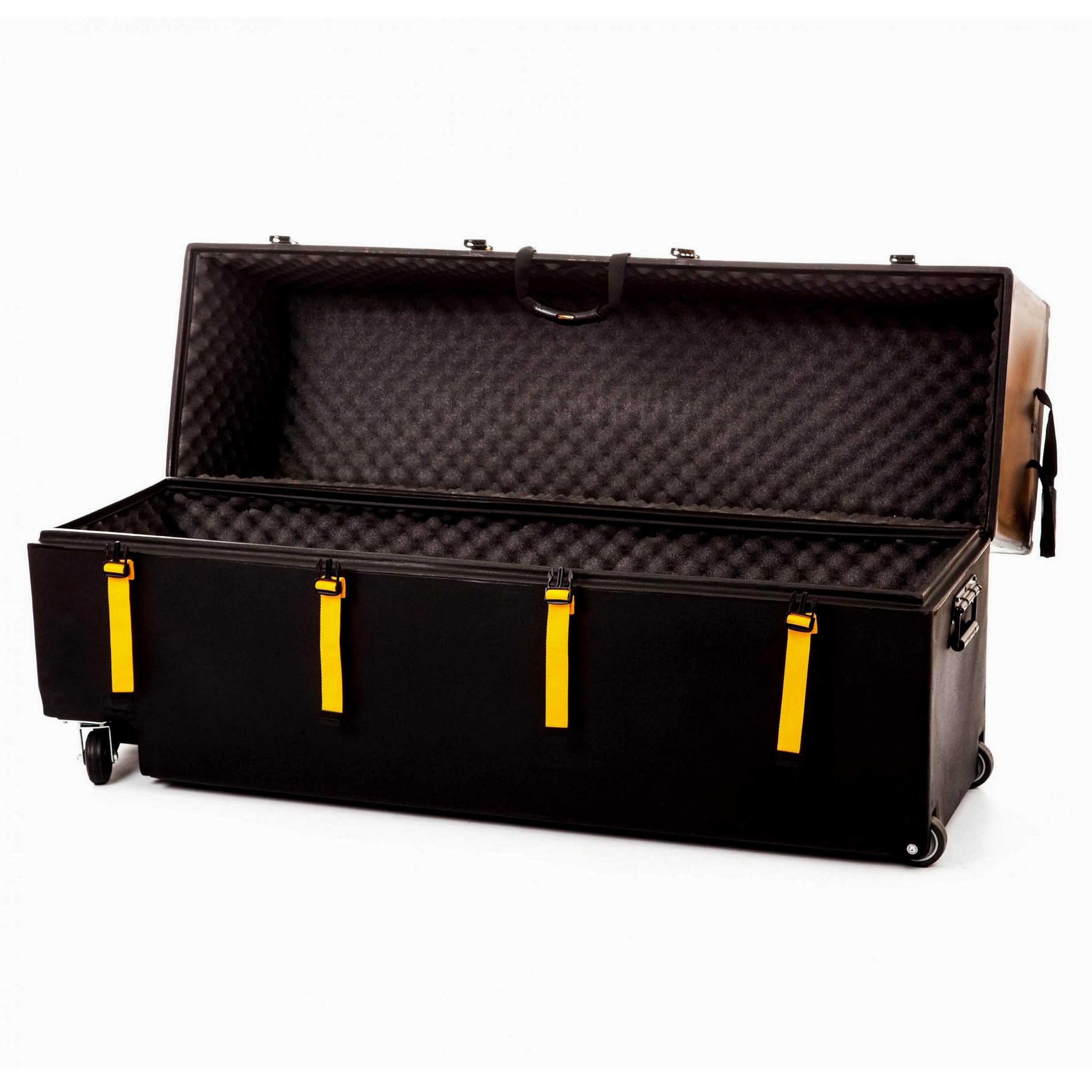 Hardcase Marching Multi Tenor Case with Wheels