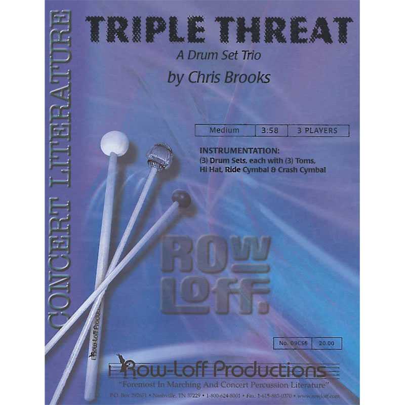 Triple Threat by Chris Brooks