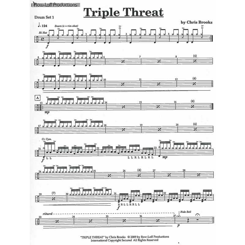 Triple Threat by Chris Brooks