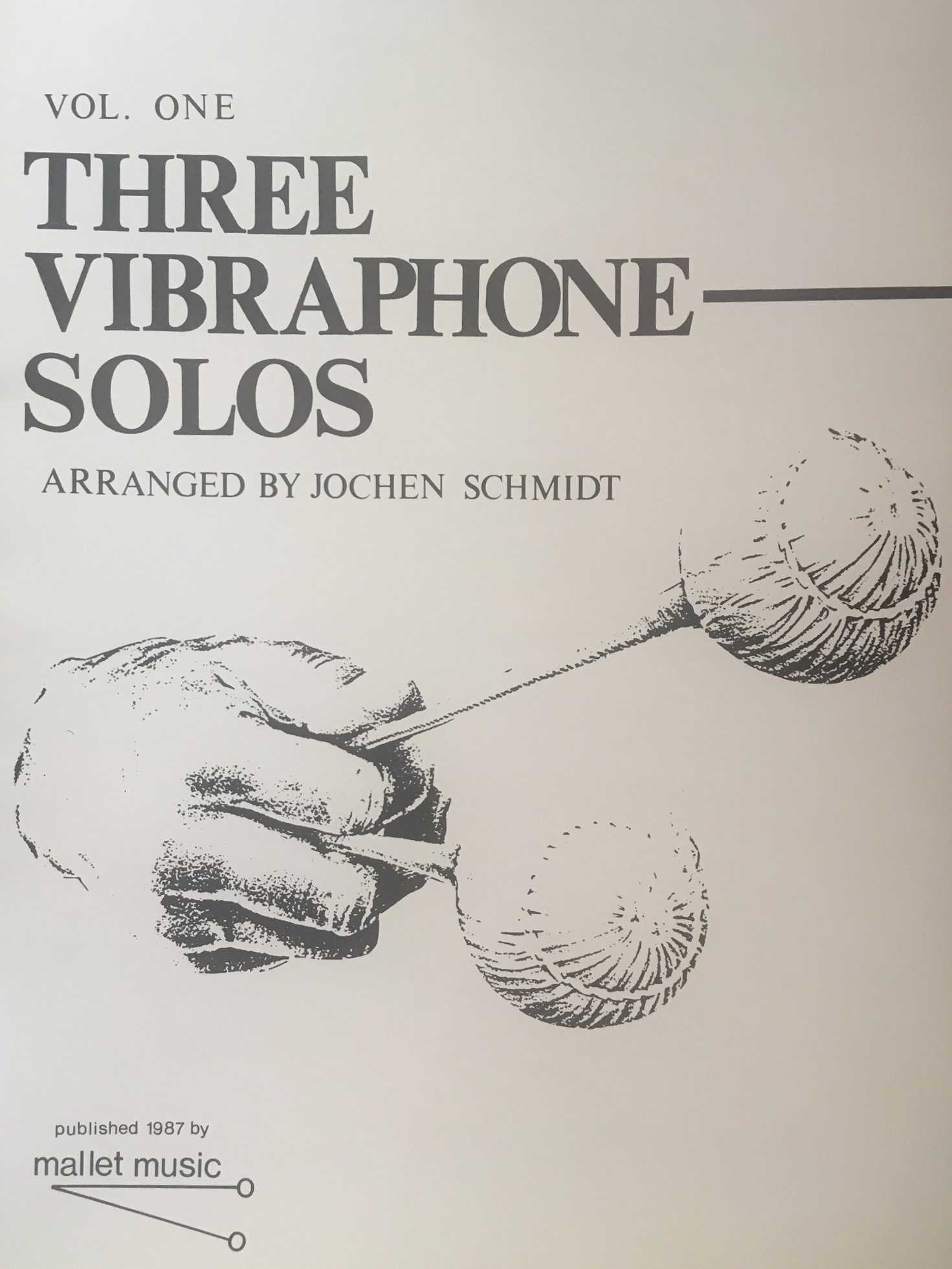 Three Vibraphone Solos Vol. 1 by Chick Corea & Jarrett arr. Jochen Schmidt