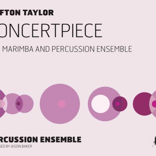 Concertpiece for Marimba and Percussion Ensemble by Taylor arr. Michael Baker