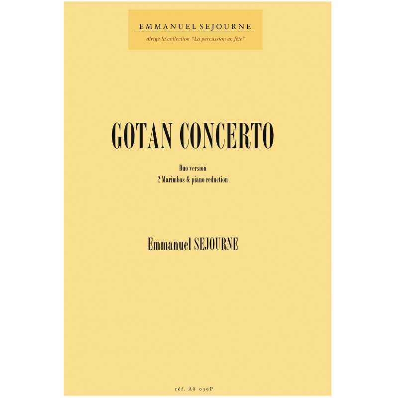 Gotan Concerto (pno Red.) by Emmanuel Sejourne
