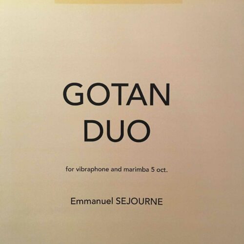 Gotan Duo by Emmanuel Sejourne