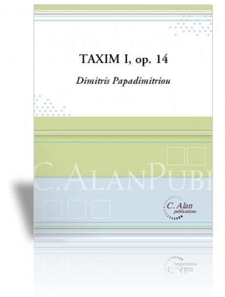 Taxim I op. 14 by Dimitris Papadimitriou