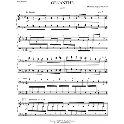 Oenanthe by Dimitris Papadimitriou