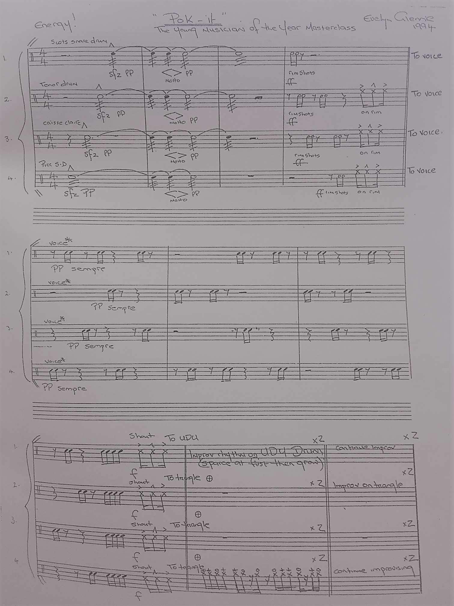 Pok-It by Evelyn Glennie