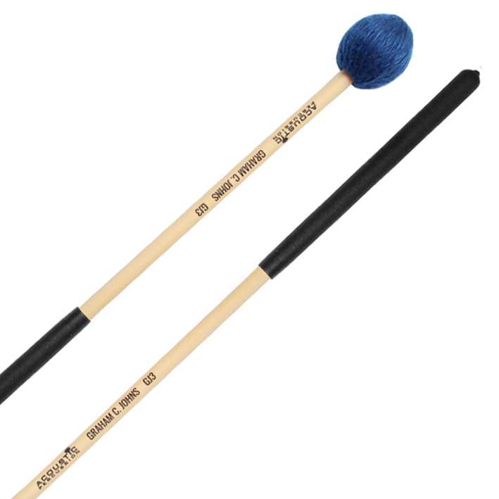 Acoustic Percussion GJ3 Graham C Johns Sonorous Suspended Cymbal Mallets