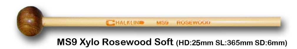 Chalklin MS9 Symphonic Rosewood Xylophone Mallets
