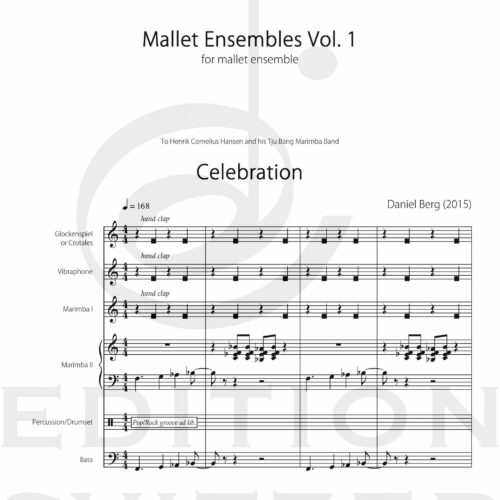 Mallet Ensembles Vol. 1 by Daniel Berg