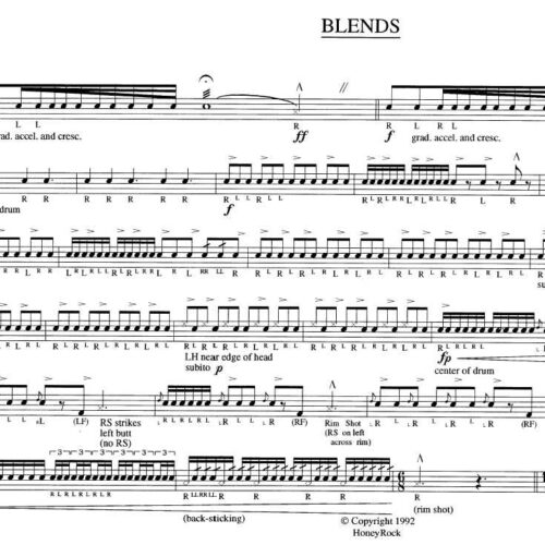 Blends by Richard K. LeVan