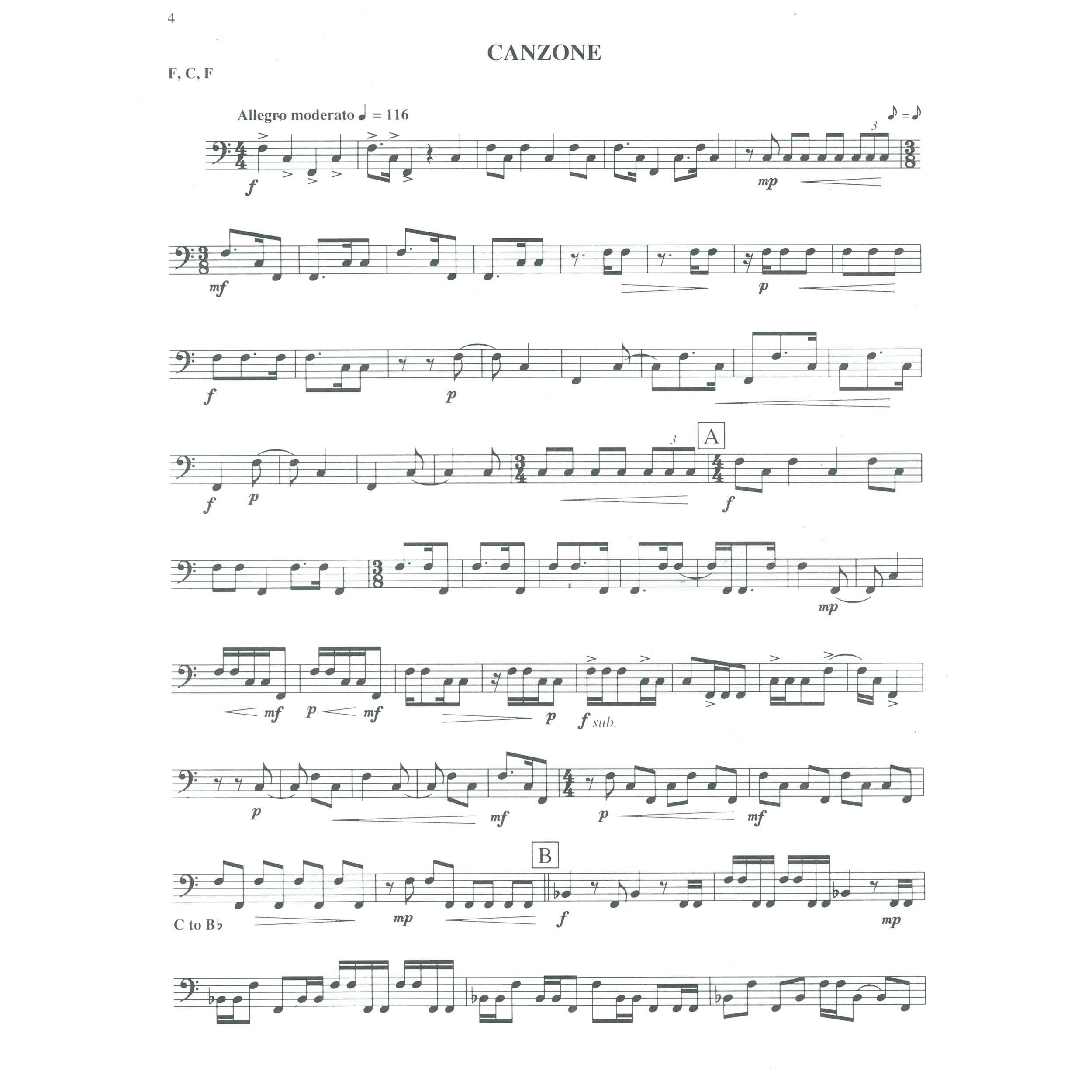Six Concert Pieces for Solo Timpani by William L. Cahn