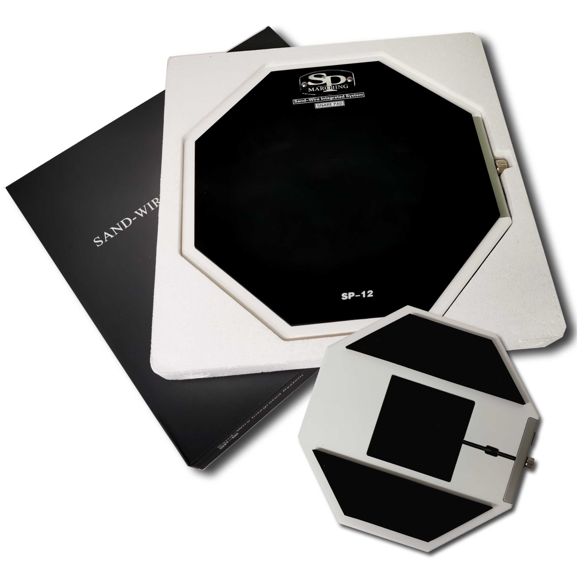 SP Marching 12" Practice Snare Simulation Pad with sound adjustment
