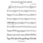 Two Dances for Four Timpani by Larry Anderson