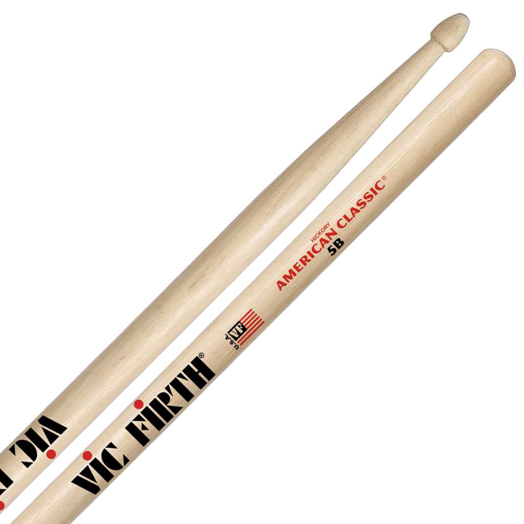 Vic Firth 5B American Classic Hickory Snare Drum sticks