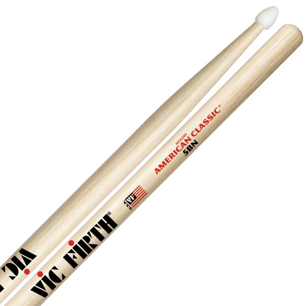 Vic Firth 5BN American Classic Hickory Snare Drum Sticks