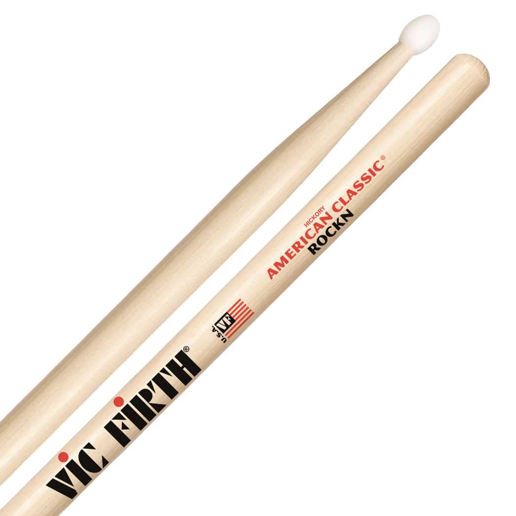 Vic Firth Rock Nylon American Classic Hickory Snare Drum Sticks