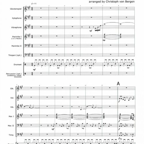 Take on me by A-HA arr. Christoph Bergen