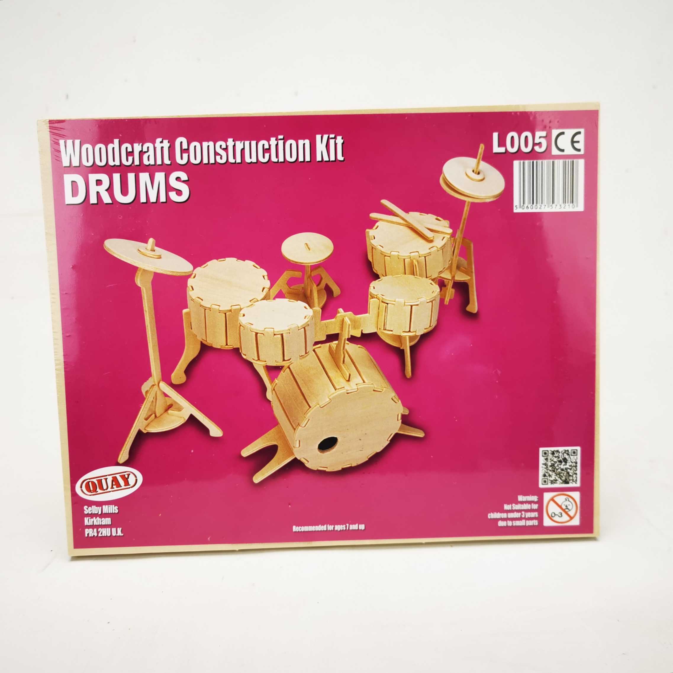 Quay Woodcraft Construction Drum Kit