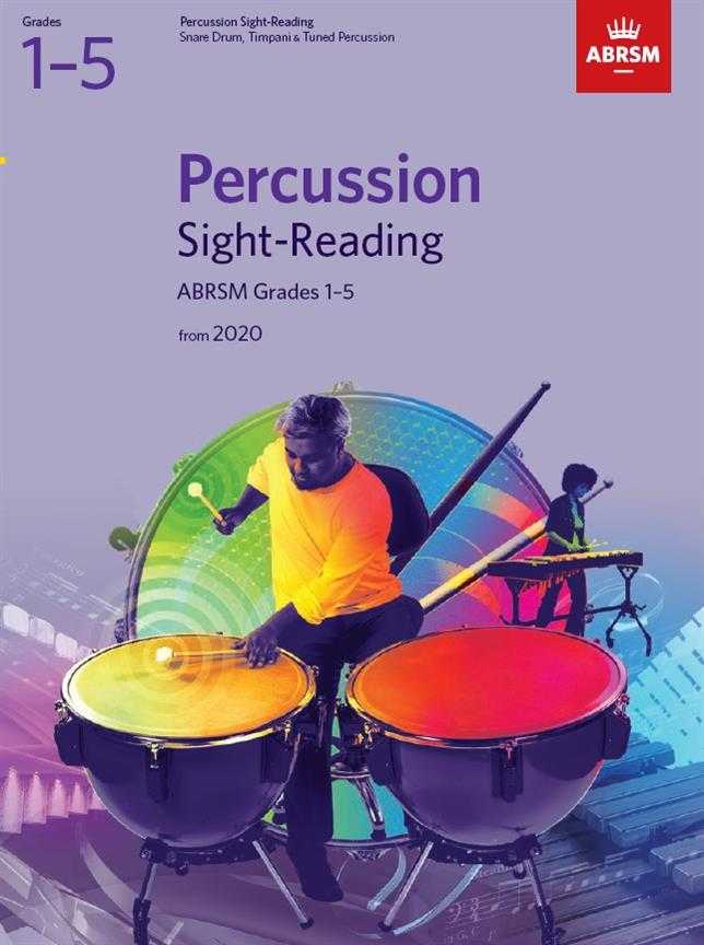 ABRSM: Percussion Sight-Reading from 2020 Grades 1–5