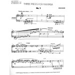 Three Pieces for Marimba by Brian Blume