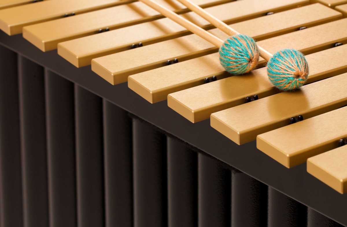 One Vibe: 3 oct Gold Bar Vibraphone (with motor)