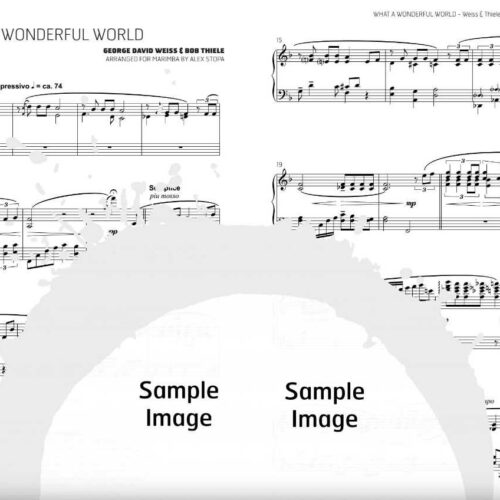 What a Wonderful World by Weiss & Thiele arr. Alex Stopa