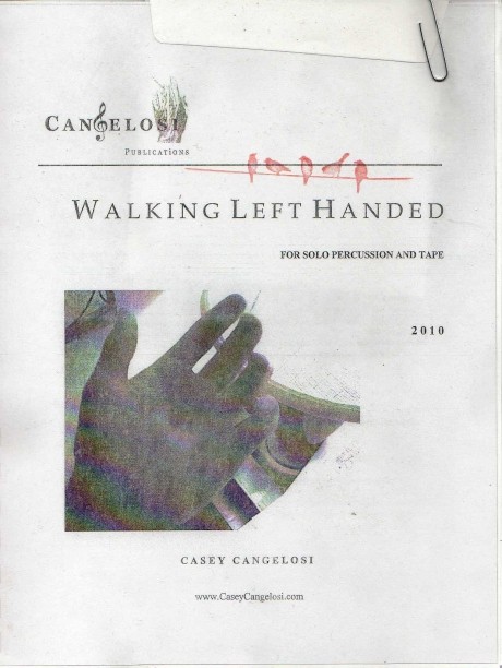 Walking Left Handed by Casey Cangelosi