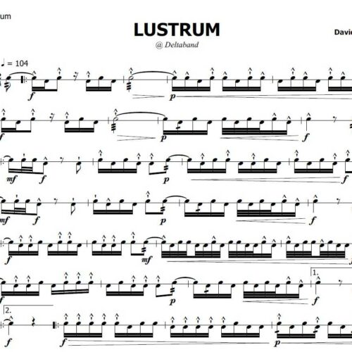 Lustrum by David Nadin