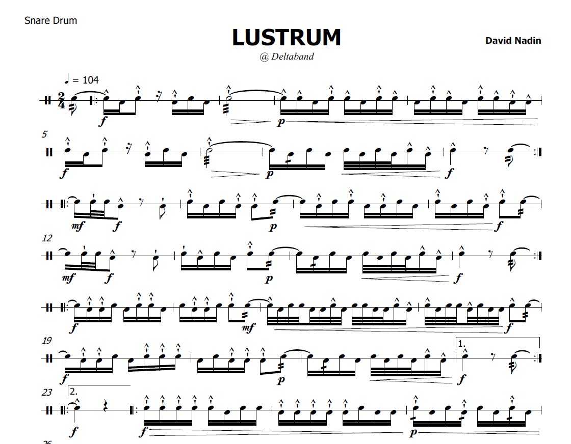 Lustrum by David Nadin
