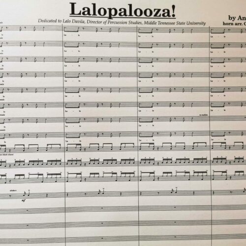 Lalopalooza! by Smith arr. Steve McDonald