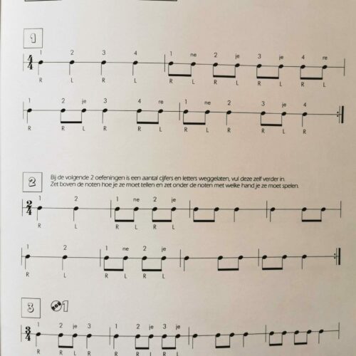 Snare Drum Basics Methode 1 by Dirkjan van Groningen