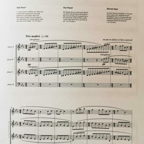Ma mere l'oye by Ravel arr. Aurel Hollo
