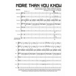 More Than You Know by Ingrosso arr. Christoph von Bergen