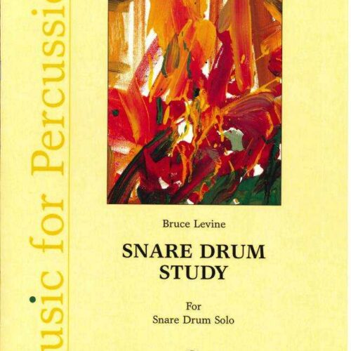 Snare Drum Study by Bruce Levine