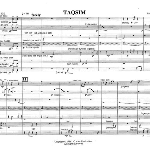 Taqsim by Scott Meister