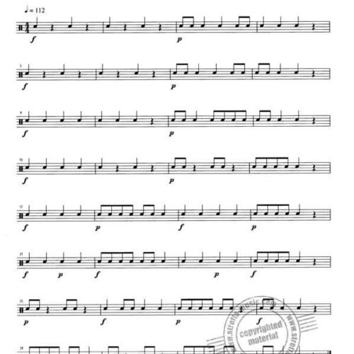 Dynamic Solos for Snare Drum by Brian Slawson