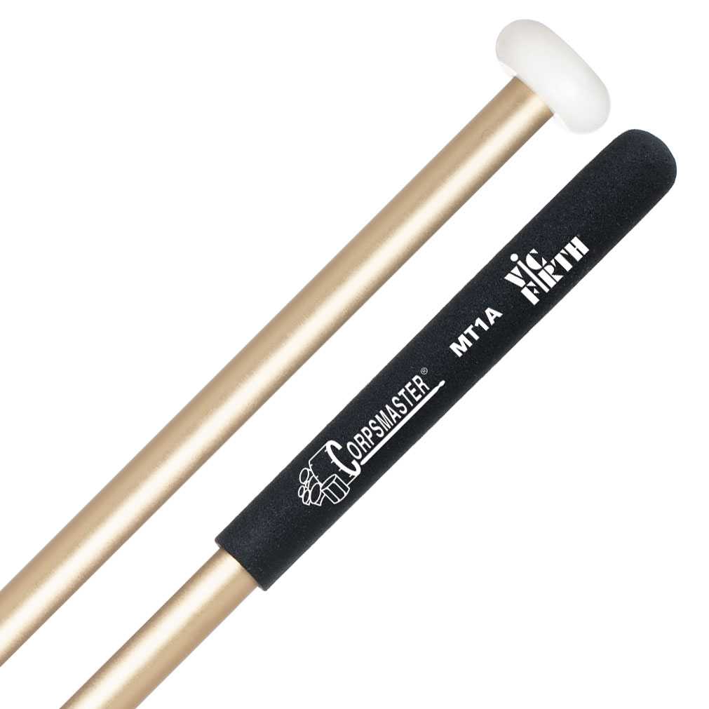 Vic Firth MT1A Corpsmaster Nylon Marching Tenor Mallets
