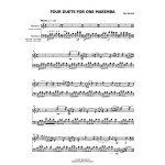 Four Duets for One Marimba by Paul Sarcich